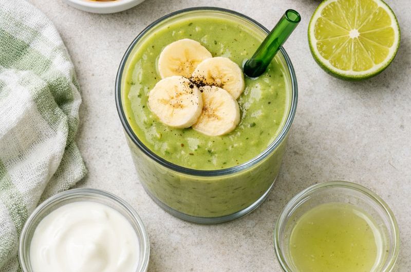 God Smoothie med Kiwi, Mango och Banan