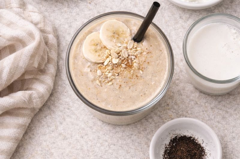 God Smoothie med Protein, Kvarg och Banan