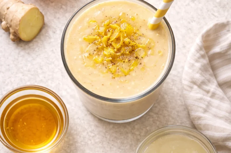 Detox-Smoothie med Citron, Ingefära och Apelsin