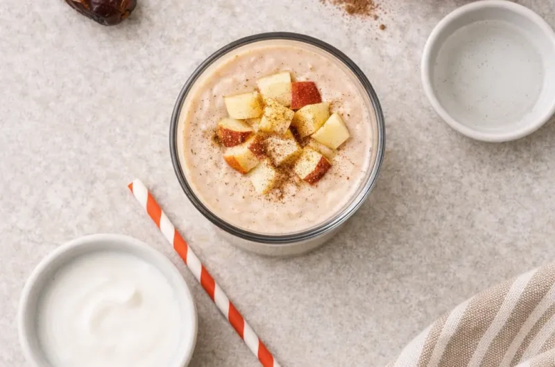 Detox-Smoothie med Dadlar, Äpple och Kanel