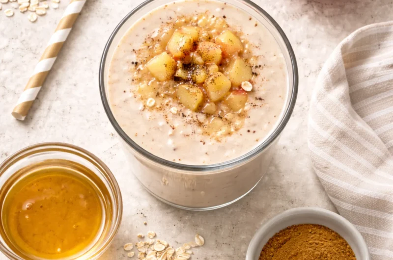 God Smoothie med Filmjölk, Äpple och Kanel