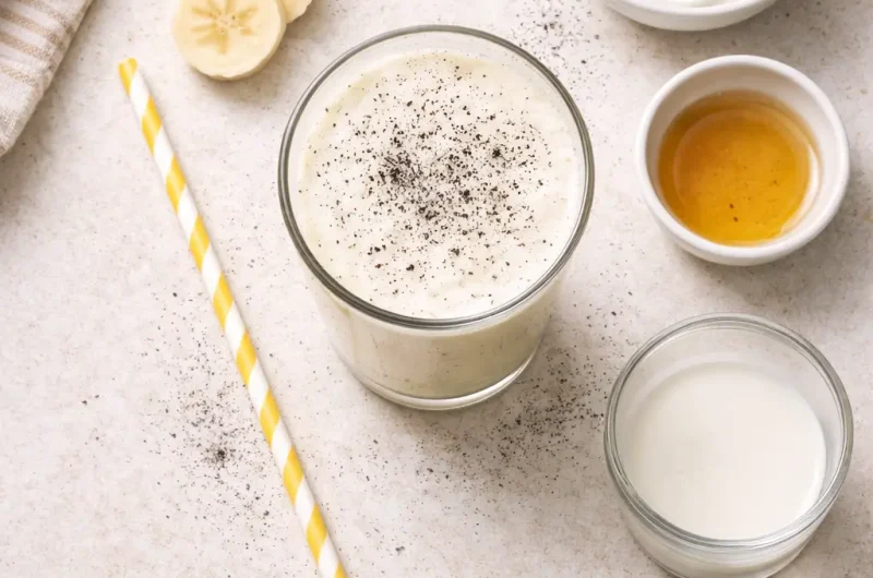 God Smoothie med Honung, Banan och Yoghurt