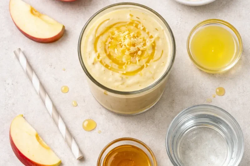 Detox-Smoothie med Honung, Citron och Äpple