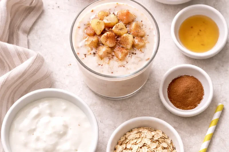 God Smoothie med Kefir, Äpple och Kanel