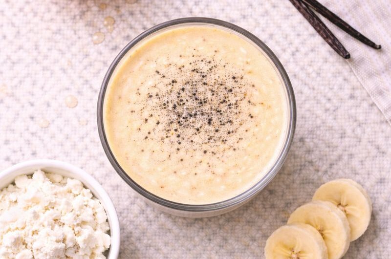 God Smoothie med Keso, Apelsin och Banan