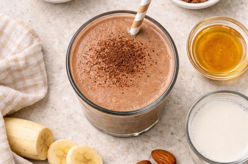 God Smoothie med Maca, Kakao och Banan