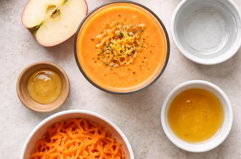 Detox-Smoothie med Morot, Äpple och Citron