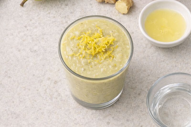 Detox-Smoothie med Päron, Äpple och Ingefära