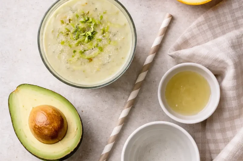 Antiinflamatorisk Smoothie med Kiwi, Apelsin och Avokado