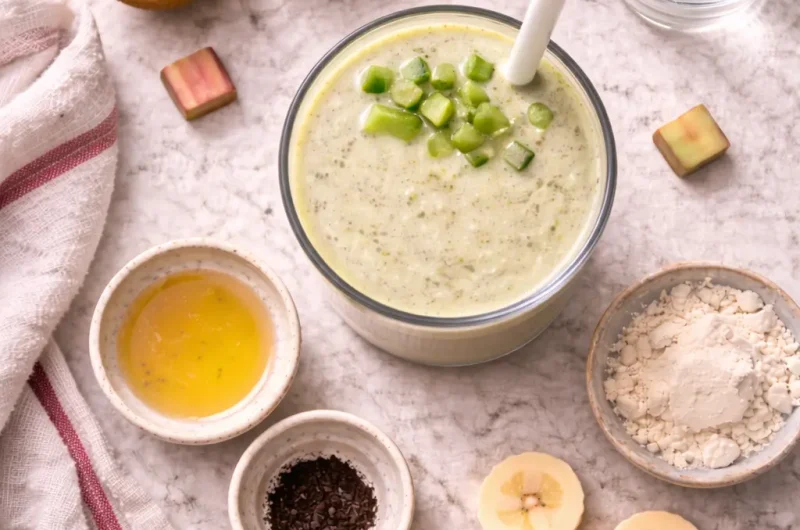 Enkel Smoothie med Kiwi, Proteinpulver och Banan