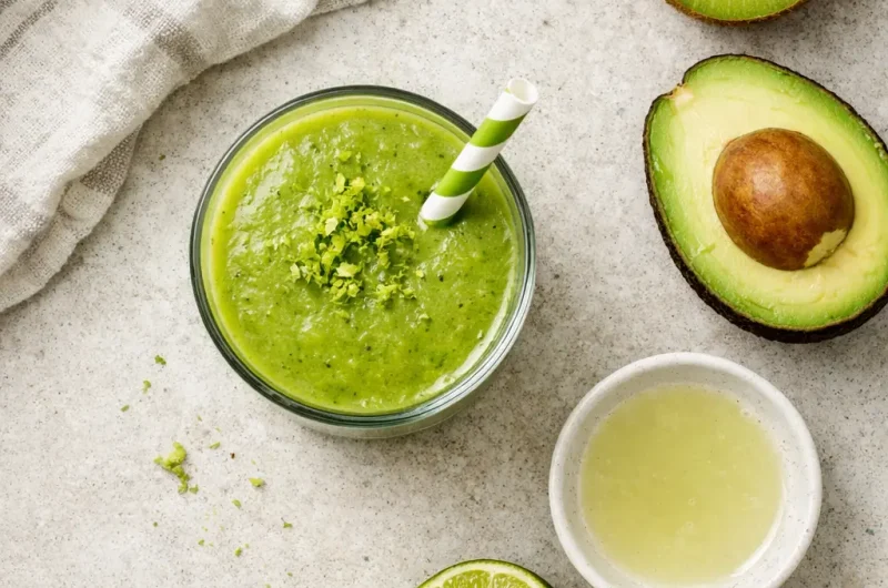 Antiinflamatorisk Smoothie med Kiwi, Selleri och Avokado