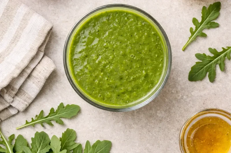 Detox-Smoothie med Ruccola, Äpple och Citron