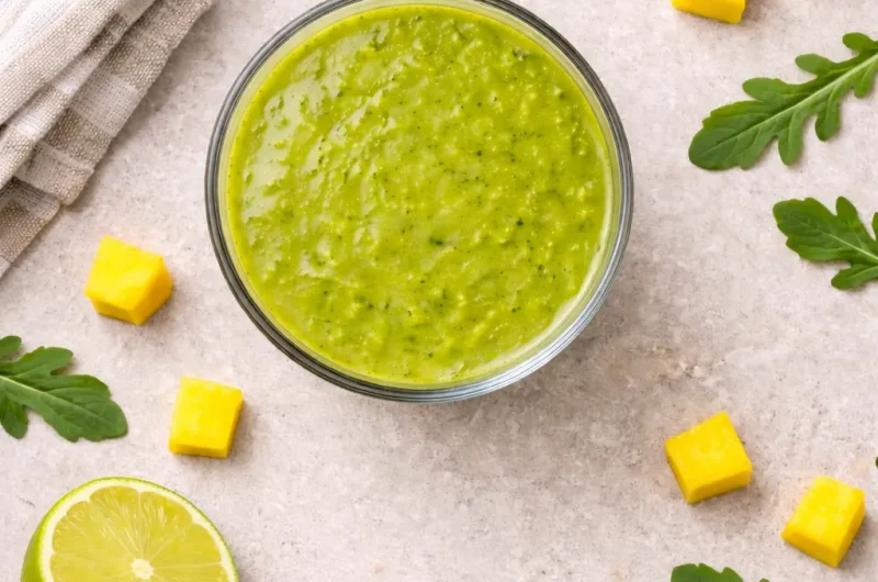 Kalorisnål Smoothie med Ruccola, Mango och Banan